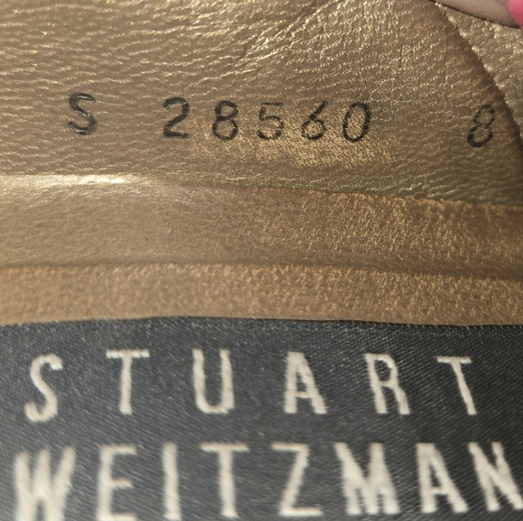 Stuart Weitzman Size 8 Dark Brown Suede Chunky Block 2.5" Heel GUC Fall Wedding - Picture 6 of 7